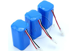 优质18650 3S2P锂离子电池12V 6800mAh蓝色PVC