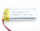 500mAH-1000mAH - HHS 102050 3.7V电池1500mah电池适用于平板电脑玩具现货A GPS导航产品