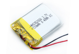 3.7V 130mAh锂离子聚合物电池（HHS-352026）