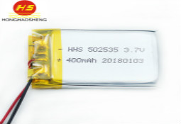 深圳电池鸿昊升公司502535 602535 500mAh 3.7v LDE照明训狗器理疗仪按摩仪电池