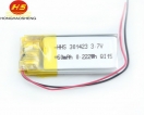 30mAH-500mAH - 厂家直销301423（60mah）3.7v蓝牙耳机照明灯聚合物锂电池