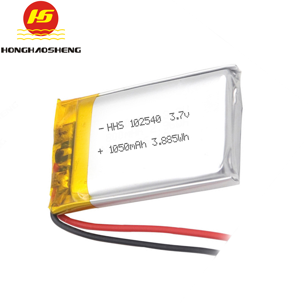 HHS102540 3.7v 750mAh聚合物锂电池K歌神器 认证电池