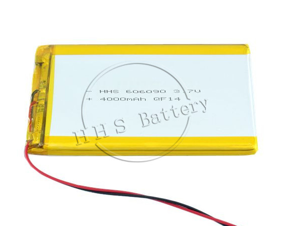 中国制造商OEM 3.7v锂离子聚合物电池4000mAh 606090用于电动工具