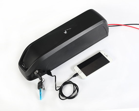 13S5P GA 18650电池48v 17Ah Ebike电池组，带HAILONG I-2外壳